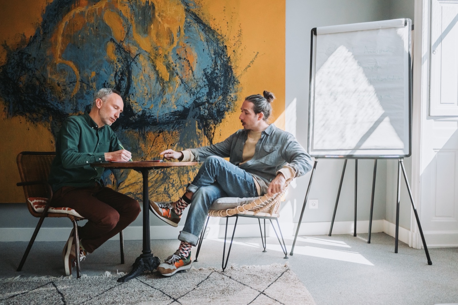 Workshop lors d'un séminaire d'entreprise