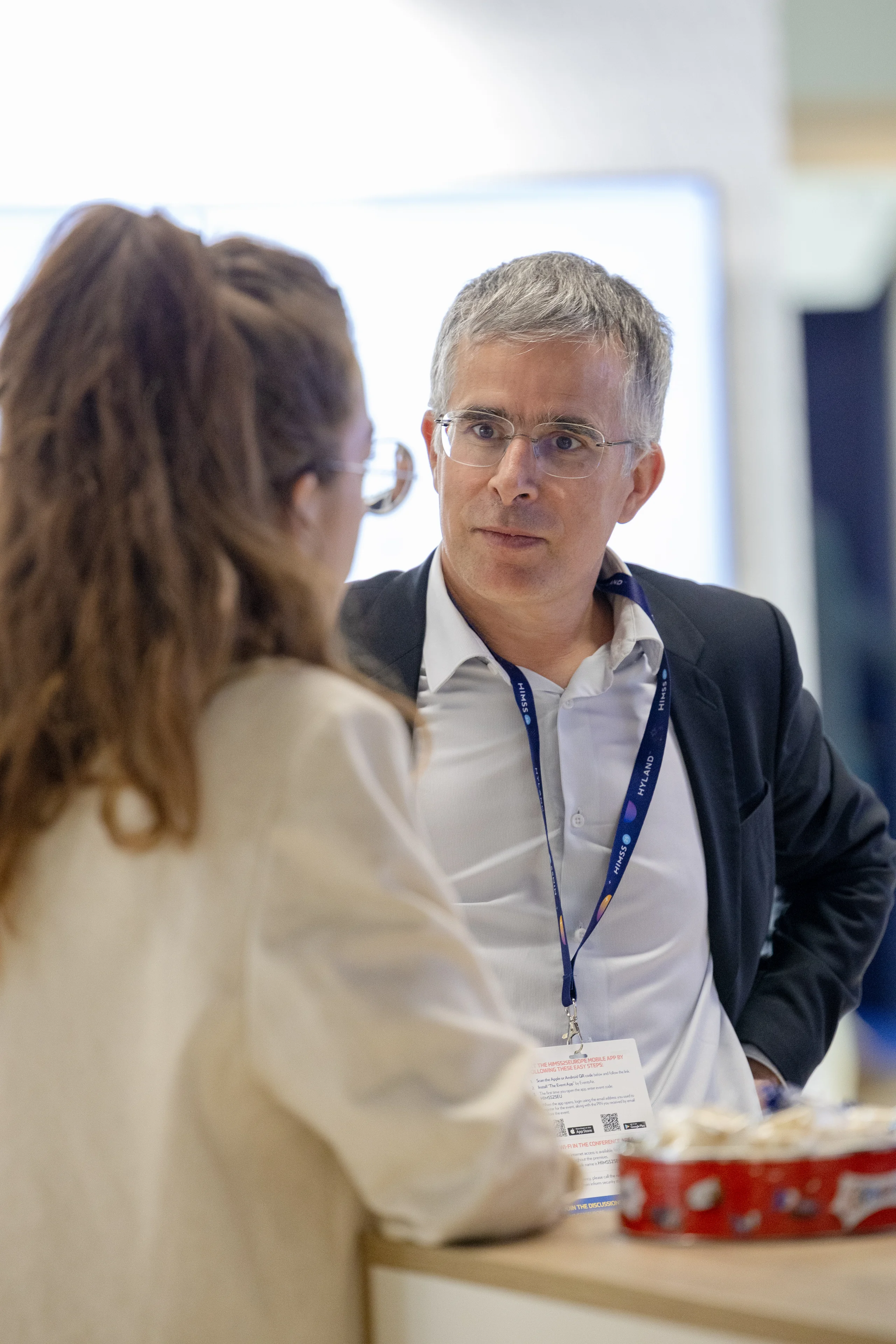 Networking pause café conférence